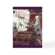 Rex King of Mardi Gras 1983 card