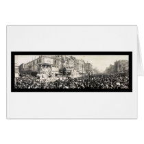 Rex Parade Carnival LA Photo 1913 cards