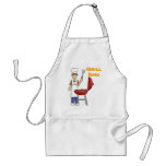 Rey Apron de la parrilla Delantal
