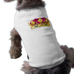 Rey Crown - camiseta del perro Camiseta De Mascota