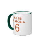 REY DE LA ARCILLA 6 COFFEE MUGS