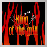 Rey de la parrilla impresiones