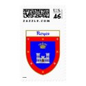 Reyes Coat of Arms/Family Crest postage