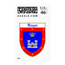 Reyes Coat of Arms/Family Crest postage by NameGame Reyes Coat of Arms/Family Crest postage