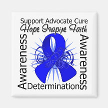 Reye's Syndrome Spiral Ribbon Magnet