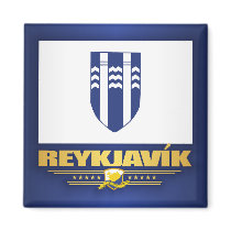 Reykjavik Fridge Magnet