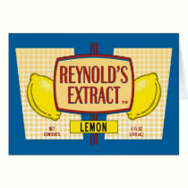 Reynold's Extract Lemon Extract Movie Mike Judge cards