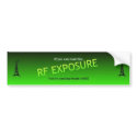 RF Exposure bumper stickers by Blake81 RF Exposure bumper stickers