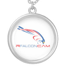 Rfalconcam Round Sterling Silver Necklace