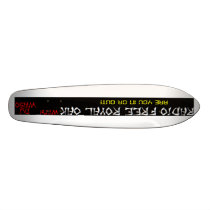 RFRO Old School Skateboard by RadioFreeRoyalOak RFRO Old School Skateboard
