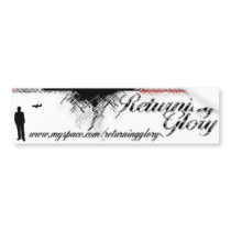 RG Banner bumper stickers by ReturningGlory RG Banner bumper stickers