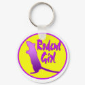 RG Logo Keychain by rodentgirl RG Logo Keychain