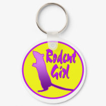 RG Logo Keychain by rodentgirl RG Logo Keychain