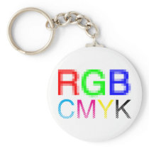 RGB CMYK KEYCHAINS