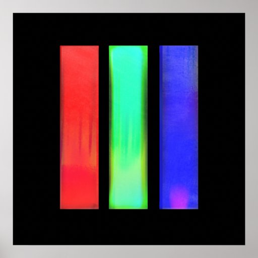 RGB (poster 24x24”) Poster Zazzle