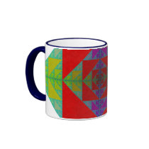 RGB Sierpinski Square Mug