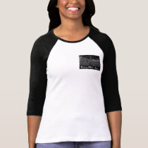 RHA B&W Ladies Baseball Jersey 3/4 sleeve t-shirts