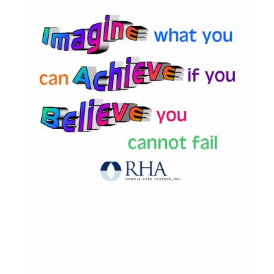 RHA Howell Imagine Logo on Fitted White T-Shirt by RHAHowell