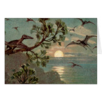 Rhamphorhynchus Antique Print cards