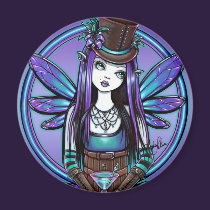 "Rhapsody" Gothic Absinthe Fairy Art Magnet magnets