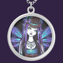 "Rhapsody" Gothic Steampunk Fairy Art Necklace necklaces
