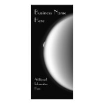 Rhea Emerges from Titan 2012 Calendar Rack Card