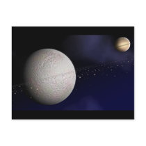 Rhea's Rings Postcard