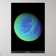Rhea's Wisps in Color Poster