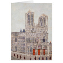 Rheims Cathedral, c.1923 Cards