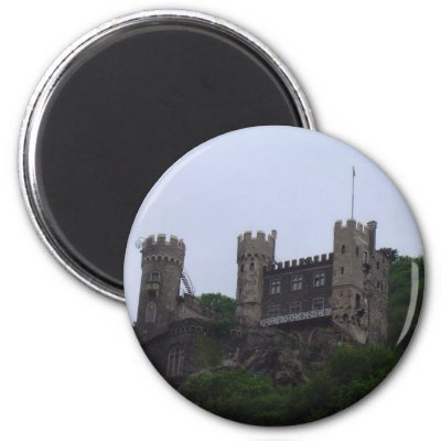 Rhein Castle Fridge Magnets