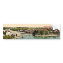 Rheinfelden, Aargau, Switzerland classic Photochro Bumper Stickers