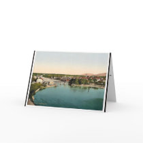 Rheinfelden, Aargau, Switzerland classic Photochro Greeting Card