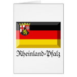 Rheinland-Pfalz Flag Gem Greeting Card