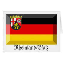 Rheinland-Pfalz Flag Gem Card