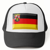 Rheinland-Pfalz Flag Gem hats by Vexillophile Rheinland-Pfalz Flag Gem hats