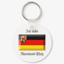 Rheinland-Pfalz Flag Gem keychains