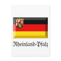 Rheinland-Pfalz Flag Gem postcards