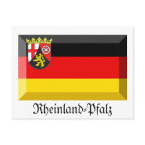 Rheinland-Pfalz Flag Gem postcards