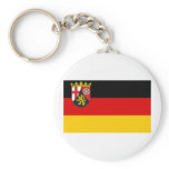 Rheinland-Pfalz Flag Key Chains