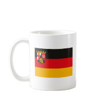 Rheinland Pfalz Flag Mug by FlagTshirts Rheinland Pfalz Flag Mug