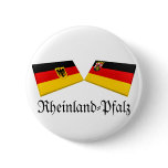 Rheinland-Pfalz, Germany Flag Tiles buttons