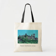 Rheinstein Castle, Rhine River, Germany Tote Bag