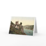 Rheinstein Castle, the Rhine, Germany rare Photoch Cards