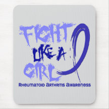 Rheumatoid Arthritis Fight Like A Girl 5.3 Mouse Pads