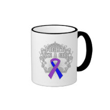 Rheumatoid Arthritis Fight Like A Girl Fleurish Coffee Mug