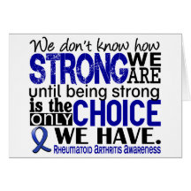 Rheumatoid Arthritis How Strong We Are Card