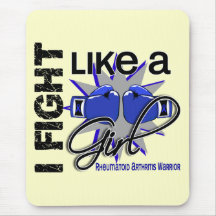 Rheumatoid Arthritis I Fight Like A Girl 13.2 Mouse Pads