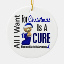 Rheumatoid Arthritis RA Christmas Ornaments