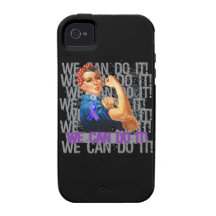 Rheumatoid Arthritis Rosie WE CAN DO IT Case-Mate iPhone 4 Cases