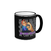 Rheumatoid Arthritis Rosie WE CAN DO IT Coffee Mug